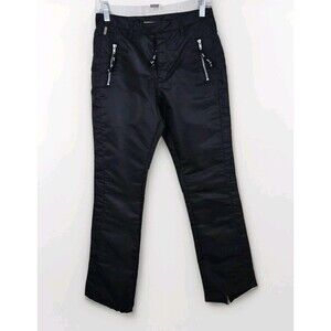 GX Know Who You Are - Skater Punk Grunge Pants - Womens Sz S - Black - VTG Y2K